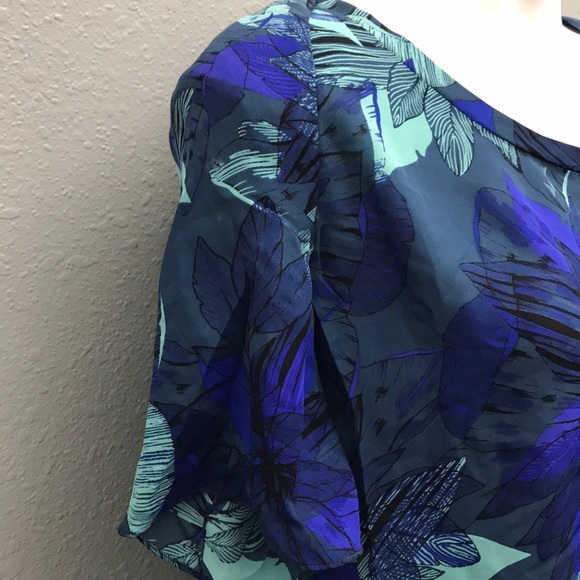 Rebecca Taylor Silk Tahitian floral top - Picture 2 of 10